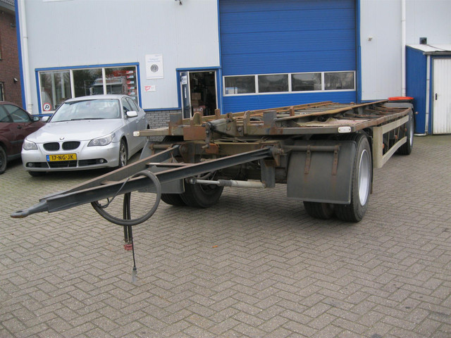 Floor Fla 10 108 Containeraanhanger, 2 assen, dubbele montage Floor Fla 10 108 Containeraanhanger, 2 assen, dubbele montage